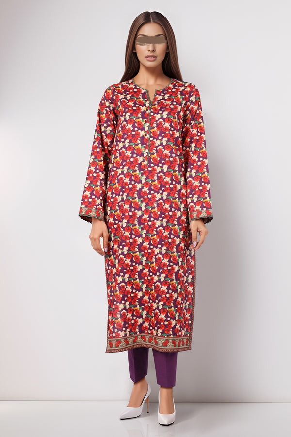 Unstitched Printed Cambric 3 Piece