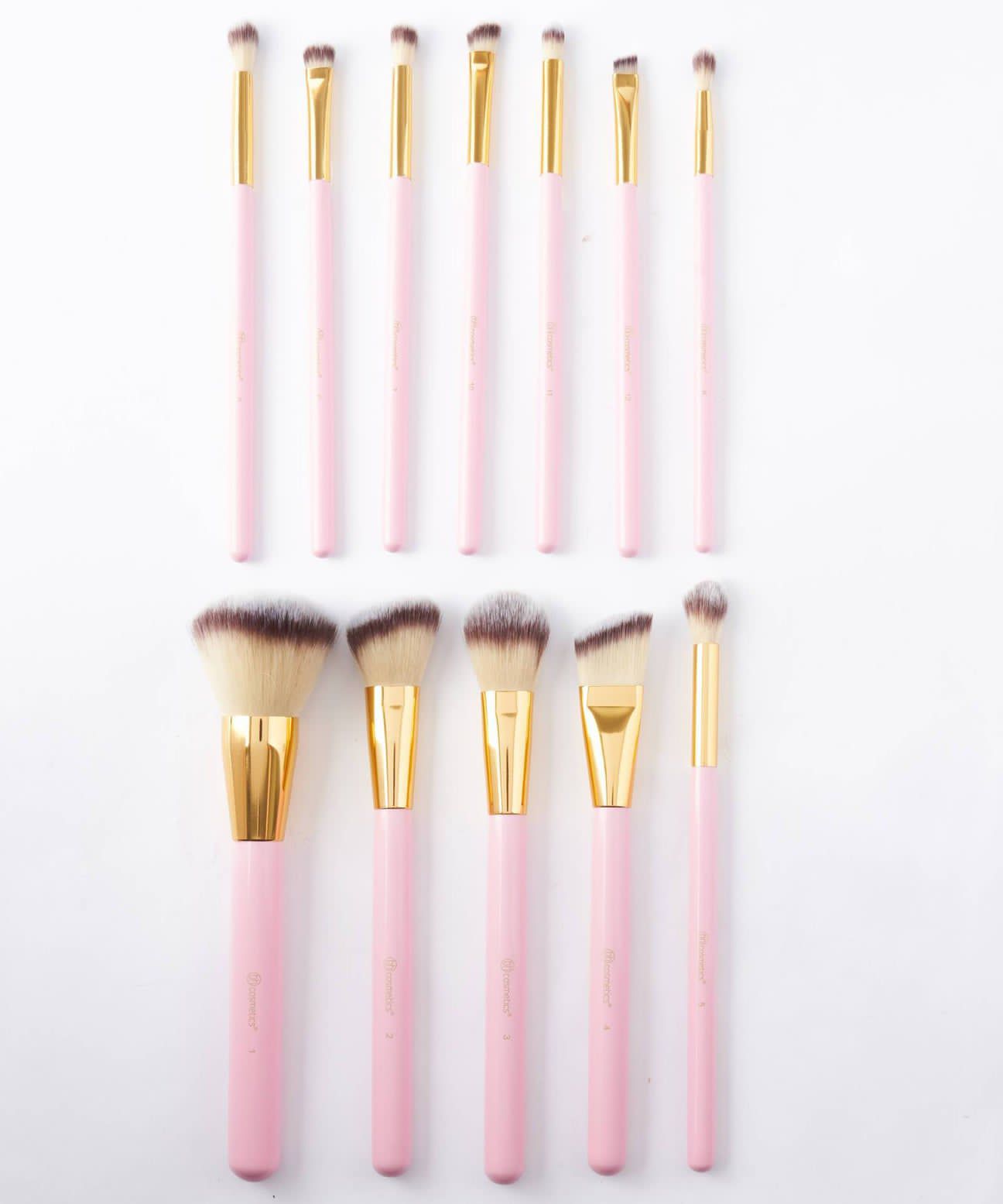 BH Cosmetics 12 Pcs Makeup Brush Set – High Quality Professional Brushes